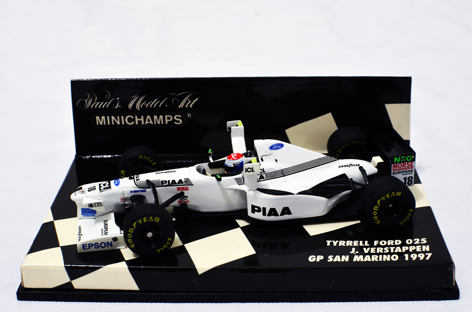 JOS VERSTAPPEN 1997 TYRRELL TYRRELL 025 1:43